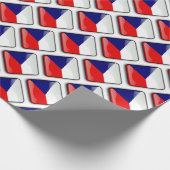 Etikettering van verpakkingspapier onder Tsjechisc Cadeaupapier (Hoek)