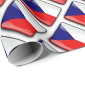 Etikettering van verpakkingspapier onder Tsjechisc Cadeaupapier (Rol Hoek)