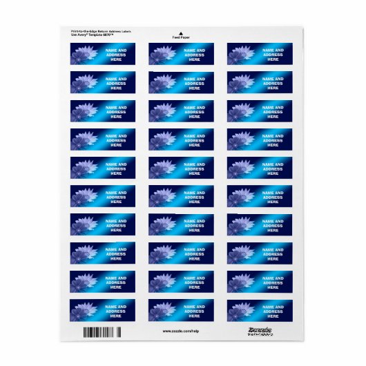 ETIKETTERING VOOR STROOMREMMEN ETIKET (Full Sheet)