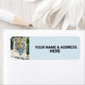 ETIKETTERING VOOR TIGER TERUGKEERADRES ETIKET (Insitu)