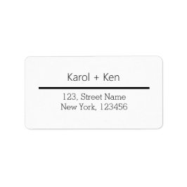 ETIKETTERING VOOR witte TEXTUUR EENVOUDIG MINIMAAL Etiket