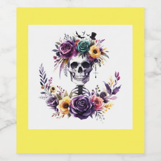 ETIKETTERING WIJNFLESJES WIJN ETIKET (Enkel label)