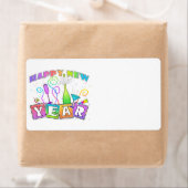 ETIKETTERS - Happy New Year Celebration Etiket (Insitu)