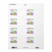 ETIKETTERS - Happy New Year Celebration Etiket (Full Sheet)