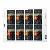 ETIKETTERS VAN DE OUDE DRUIVENVINEYARD, RODE WIJNB ETIKET (Full Sheet)