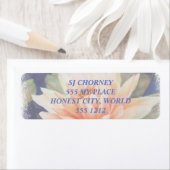 ETIKETTERS VOOR ORANJE WATER LICHT TERUGKEER ADRES ETIKET (Insitu)