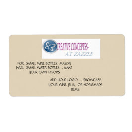 ETIKETTERS VOOR WIJN EN WATER ETIKET