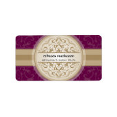 ETIKETZEGELS :: mandala 4L Etiket (Voorkant)