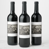 Etiqueta botella de  wijn etiket (Flessen)