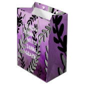 ETIQUETA DE AGRADECIMIENTO MEDIUM CADEAUZAKJE (Achterkant Gekanteld)