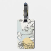 Etiqueta de equipaje, sencilla  bagagelabel (Achterkant verticaal)