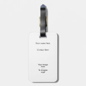 Etiqueta de maletas de diseño personalizado bagagelabel (Achterkant verticaal)