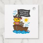 Etiqueta gato pirata bedankjes labels (Achterkant)