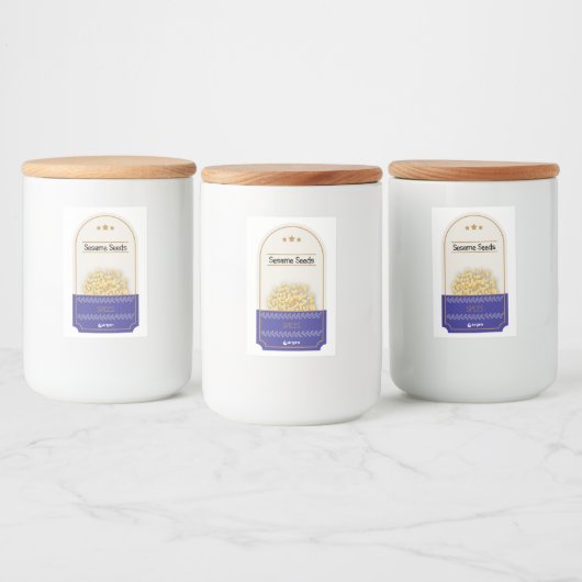 Etiqueta para alimentos/especias voedselcontainer etiket (Flessen)