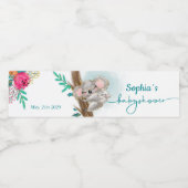 Etiqueta para botella de agua Baby Shower  Waterfles Etiket (Enkel label)