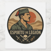 ETIQUETA PARA BOTELLA DE VINO WIJN ETIKET (Enkel label)