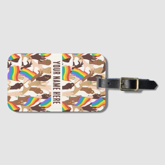 Etiqueta para maleta PRIDE Bagagelabel (Voorkant (horizontaal))