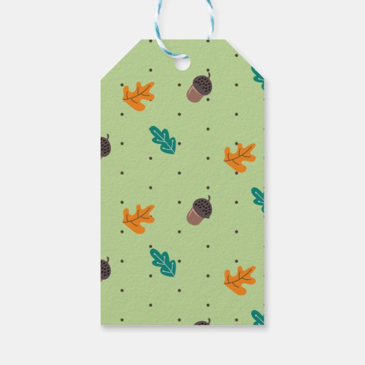 etiqueta para regalo Animalitos del bosque Cadeaulabel (Achterkant)