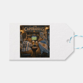 etiqueta para regalo Capibarra Cadeaulabel