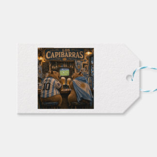 etiqueta para regalo Capibarra Cadeaulabel