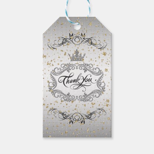 etiqueta para regalo con agradecimiento cadeaulabel (Voorkant)