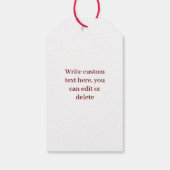 etiqueta para regalo dia de San Valentin Cadeaulabel (Achterkant)