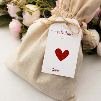 etiqueta para regalo dia de San Valentin Cadeaulabel