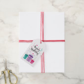 Etiqueta para regalo Happy Birthday Cadeaulabel (Met Touw)