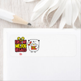 Etiqueta remitente│Eres mi mejor regalo Etiket