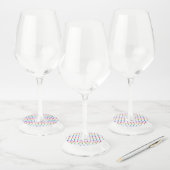 Etiquetas para copas de vino wijnglaslabel (Set)