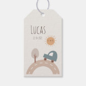 Etiquetas regalo para bebé editable  cadeaulabel (Voorkant)