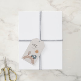 Etiquetas regalo para bebé editable  cadeaulabel