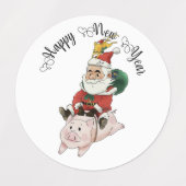 Etiquetas variadas para navidad labels (Design 1)