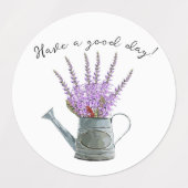 Etiquetas Wild flower blooming Labels (Design 2)