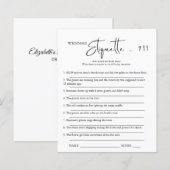 Etiquette 911 | VRIJGEZELLENFEEST (Voorkant / Achterkant)