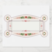 Etiquette rétro pour flacon likeurfles etiket (Enkel label)