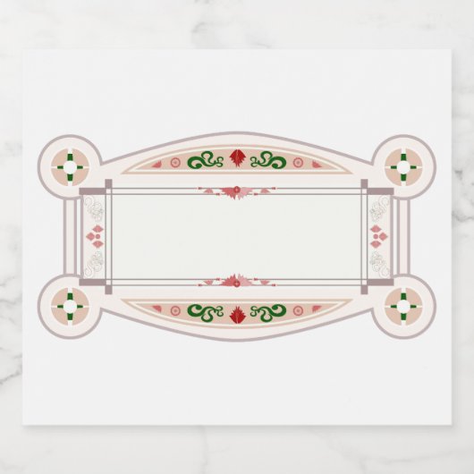 Etiquette rétro pour flacon likeurfles etiket (Enkel label)