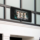 Etiquette voor snoepwerk spandoek (Buitenkant Gebouw)