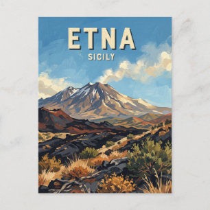 Etna Catania Italië Briefkaart