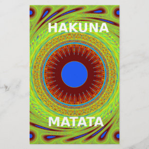 Etnici hebben een fijne dag en een betere nacht briefpapier