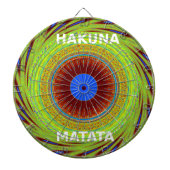 Etnici hebben een fijne dag en een betere nacht dartbord (Voorkant)