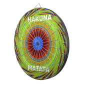 Etnici hebben een fijne dag en een betere nacht dartbord (Voorkant Rechts)