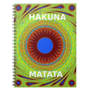 Etnici hebben een fijne dag en een betere nacht notitieboek