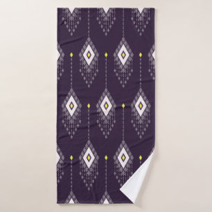 Etnicus met homobus geometrische vorm naadloos dee badhanddoek