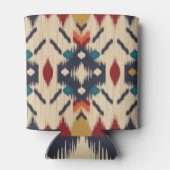 Etnisch Abstract: tribal geometrische print. Blikjeskoeler (Achterkant)