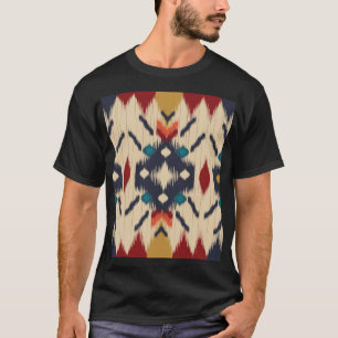 Etnisch Abstract: tribal geometrische print. T-shirt