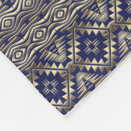 etnisch afrika naadloos patroon fleece deken (Hoek)