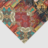 Etnisch Afrikaans document voor de ontkoppeling va Tissuepapier (Detail)