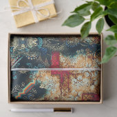 Etnisch Afrikaans document voor de ontkoppeling va Tissuepapier (Geschenk)