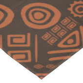 Etnisch Afrikaans Patroon - browns and golds #10 Tafelkleed (Gekanteld)
